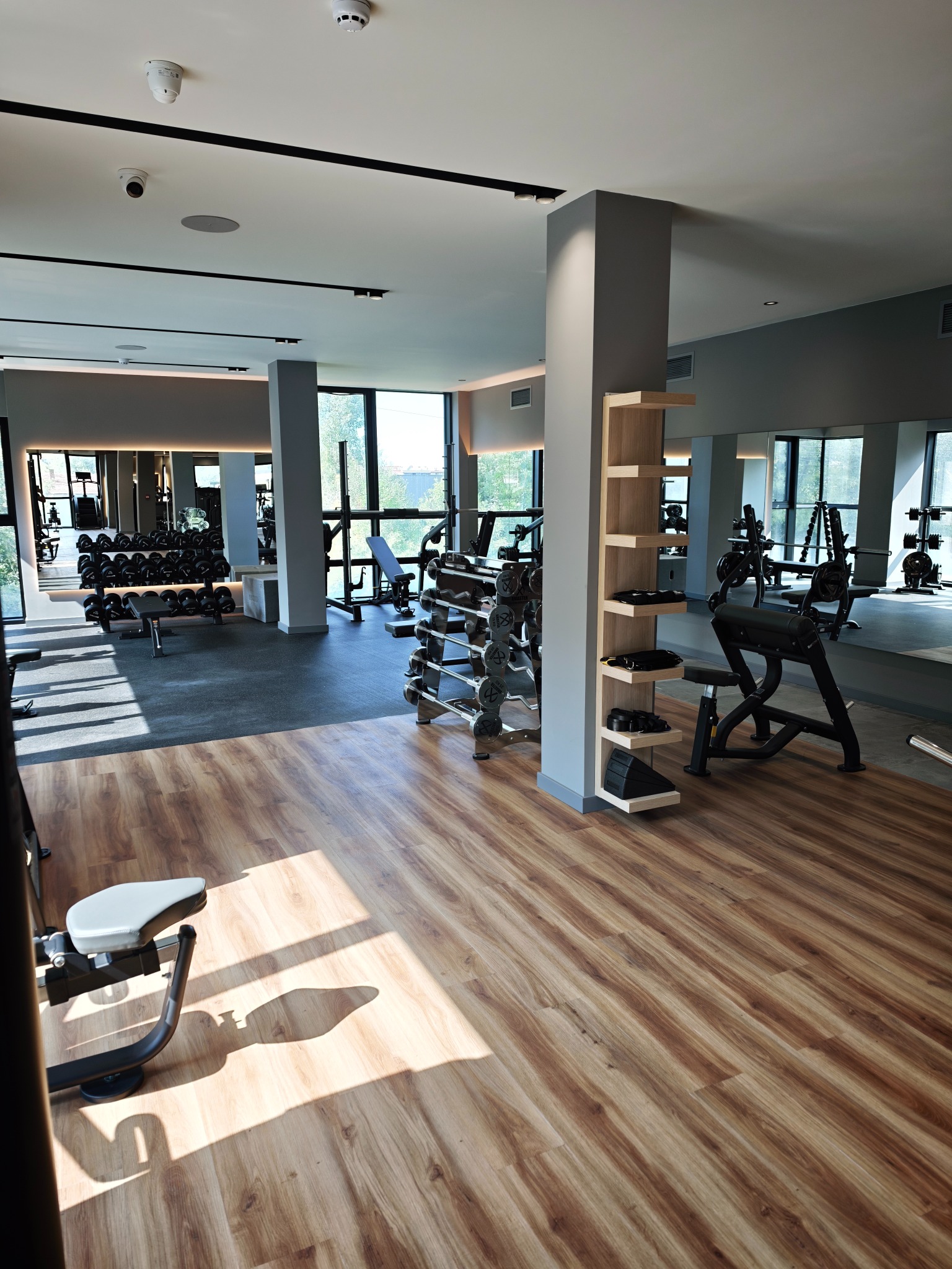 Prime Fit Club strength training area